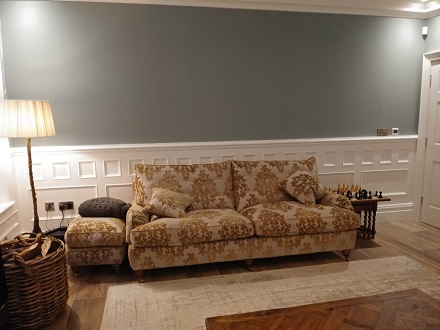 premier beaded panelling for living room cheshire