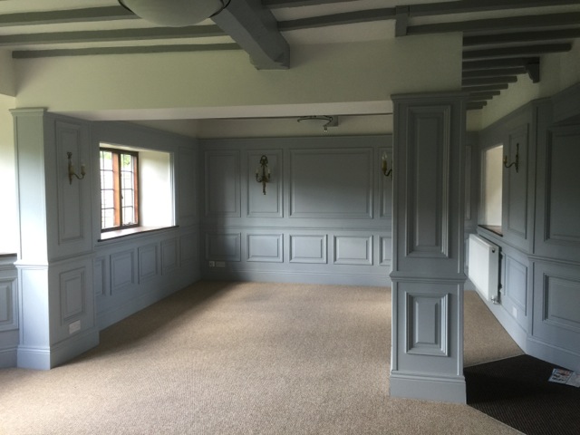 Beaded and georgian panelling