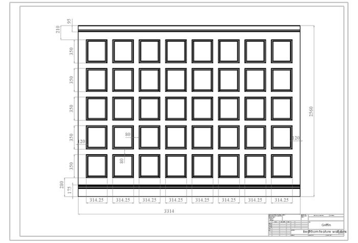 architectural panelling drawings