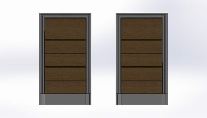 hand made oak bookcases by the wall panelling experts