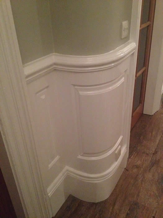 curved panelling