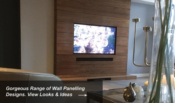 Living Room Wall Panelling Designs