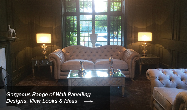 Living Room Wall Panelling Designs