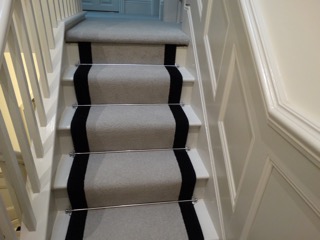 beaded stair panelling