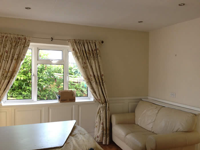garage conversion adding panelling