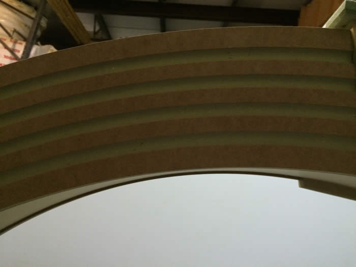 close up of archway detailing