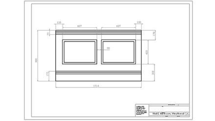 Dimensions for Wall E