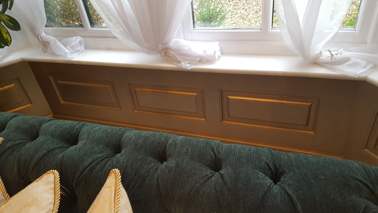 under window wall panelling