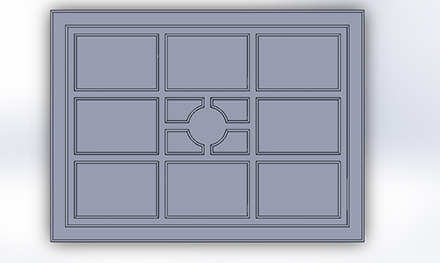 Dimensions for Wall F