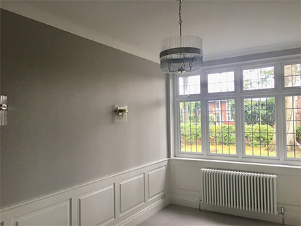 Secret Panels Within Wall Panelling