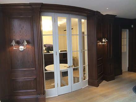 Secret Panels Within Wall Panelling