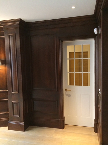 Secret Panels Within Wall Panelling