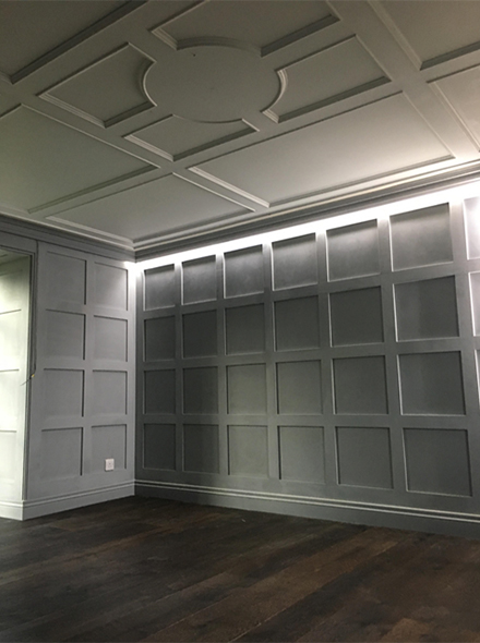 Secret Panels Within Wall Panelling