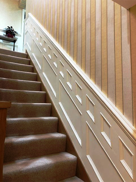 Secret Panels Within Wall Panelling