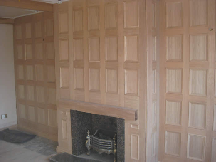 oak panelling by wall panelling experts