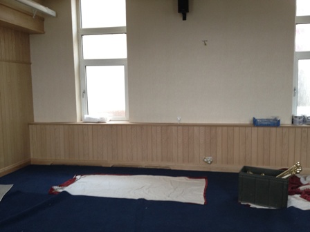 tongue and groove oak panelling