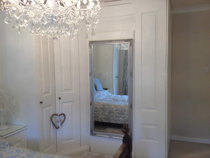 Georgian panelling on stud work