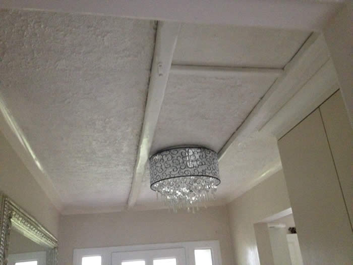 unsightly ceiling