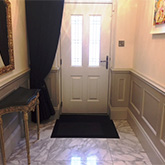 entrance hall beaded wall panelling made in Britain