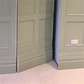 secret panelled door made in britain for a home in London by wall panelling experts